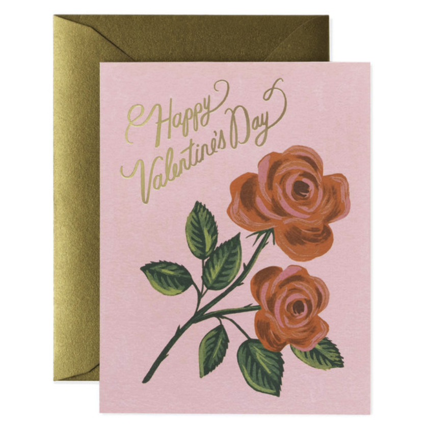 RIFLE ROSES ARE RED CARD