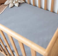 KIIN FITTED COT SHEET: CLOUD
