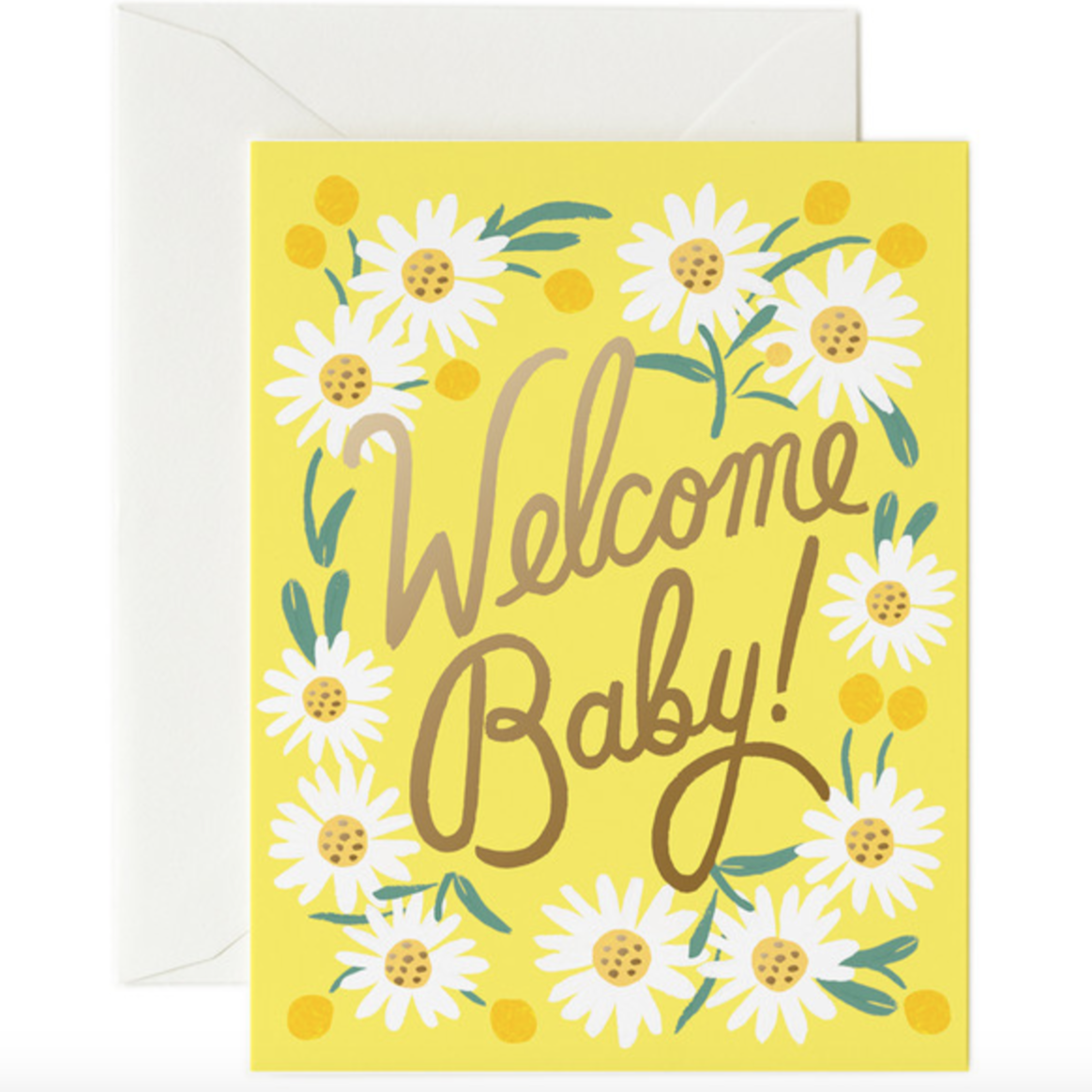 RIFLE DAISY BABY CARD