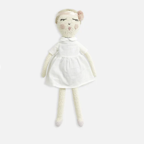 MIANN & CO LARGE SOFT TOY: ISABELLA DOLL