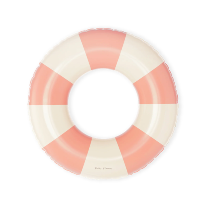 PETITE POMMES SALLY SWIM RING: PEACH DAISY