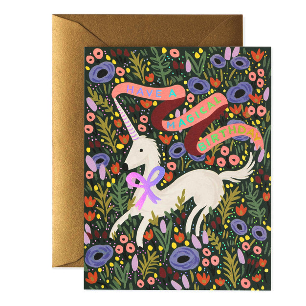 RIFLE MAGICAL BIRTHDAY CARD Common Circus