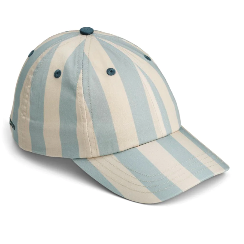 LIEWOOD BASEBALL CAP: SEA BLUE/ SANDY