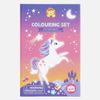 TIGER TRIBE COLOURING SET: UNICORN MAGIC