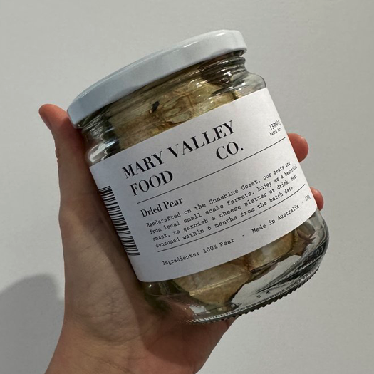 MARY VALLEY FOOD CO DRIED PEAR SLICES