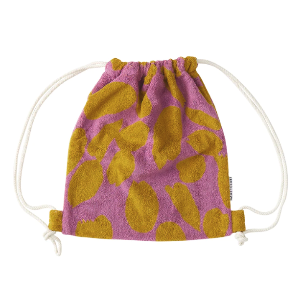 SAGE & CLARE HERMOSA TERRY BACKPACK: TURMERIC
