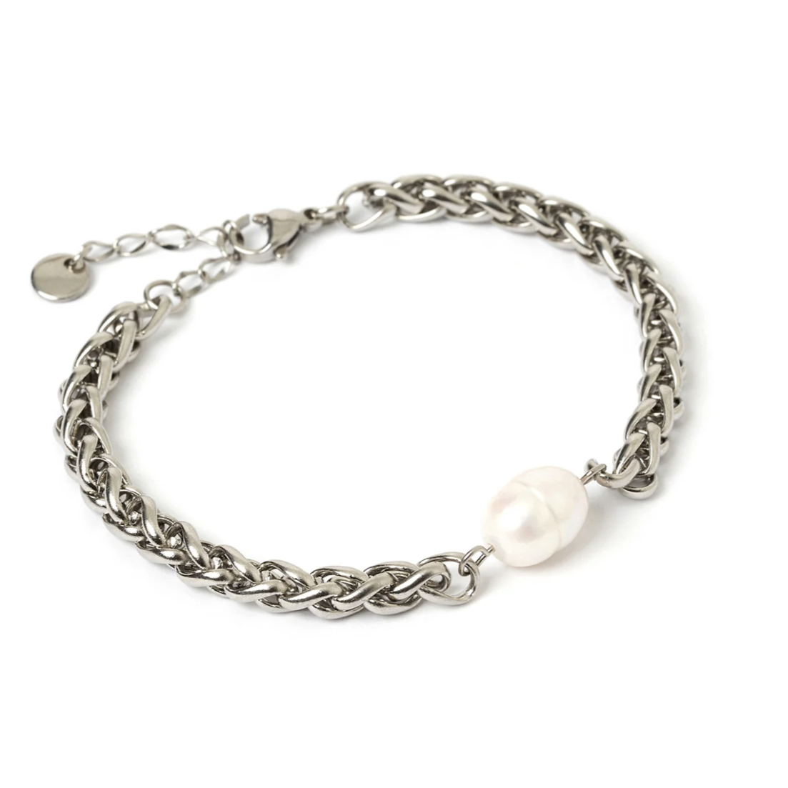 ARMS OF EVE MIA PEARL & SILVER BRACELET