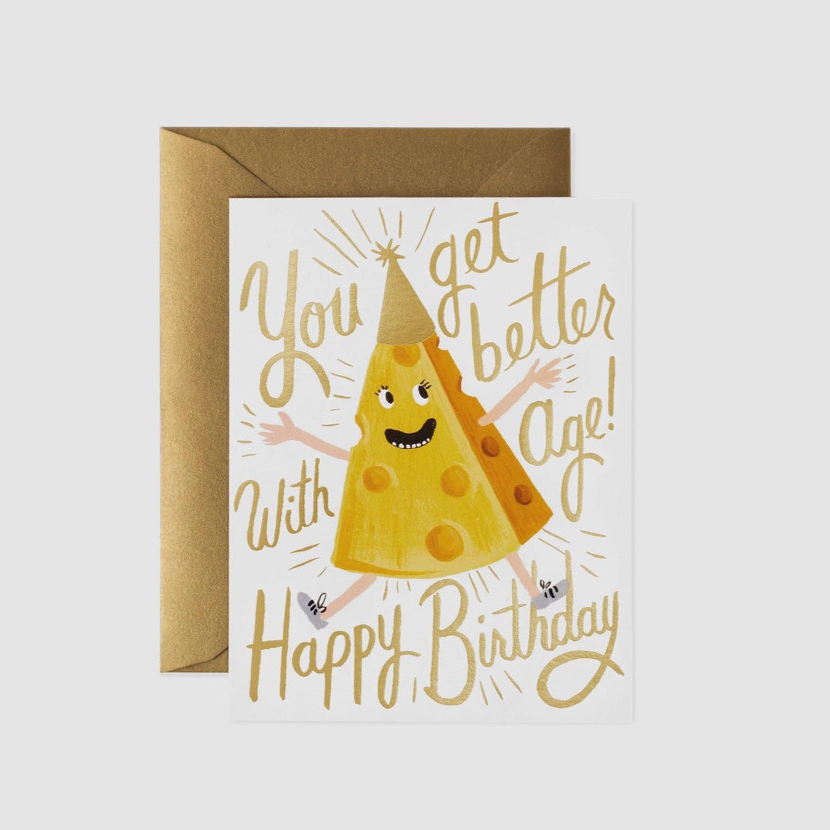 RIFLE BETTER WITH AGE BIRTHDAY CARD