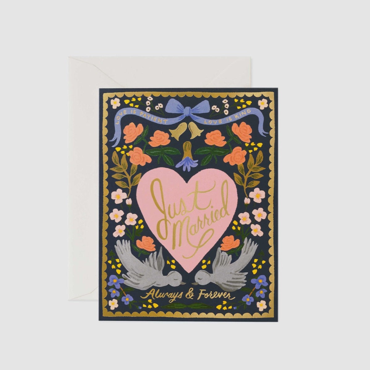 RIFLE LOVE BIRDS CARD